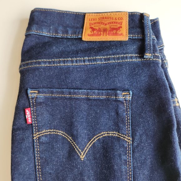Levi's 720 High Rise Super Skinny Women's Denim Jeans Blue - Size 27 - Picture 2 of 5